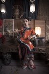 [COSPLAY] 钛合金大粑粑 满清服饰