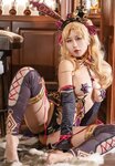 [COSPLAY] 云溪溪 – 奶桃桃 – 枪凛同人兔女郎 [40P+5V390M]