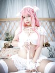 [COSPLAY] 自闭颜球球 无颜小天使wy 小绵羊 [39P]