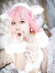 [COSPLAY] 自闭颜球球 无颜小天使wy 小绵羊 [39P]