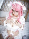 [COSPLAY] 自闭颜球球 无颜小天使wy 小绵羊 [39P]