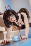 yuuhui玉汇 NO.001 猫猫头黑裙子 [10P-110MB]