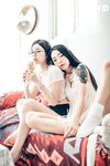 【JVID】辰辰×飘飘×妍妍-她和她的两只猫咪