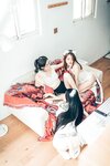 【JVID】辰辰×飘飘×妍妍-她和她的两只猫咪
