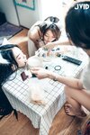 【JVID】辰辰×飘飘×妍妍-她和她的两只猫咪
