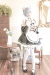 [COSPLAY] 蠢沫沫 猫耳雷姆 [33P]
