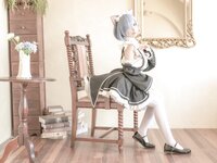 [COSPLAY] 蠢沫沫 猫耳雷姆 [33P]