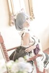 [COSPLAY] 蠢沫沫 猫耳雷姆 [33P]