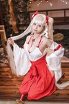 [COSPLAY] 蜜汁猫裘 可畏巫女 [50P]