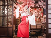 [COSPLAY] 蜜汁猫裘 可畏巫女 [50P]