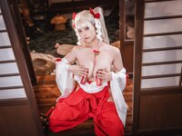 [COSPLAY] 蜜汁猫裘 可畏巫女 [50P]