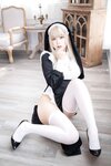 [COSPLAY] 白烨 禁x欲修女 [77P]