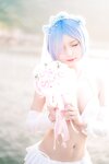 [COSPLAY] 橙喵 NO.002 蕾姆 比基尼花嫁