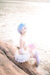 [COSPLAY] 橙喵 NO.002 蕾姆 比基尼花嫁