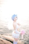 [COSPLAY] 橙喵 NO.002 蕾姆 比基尼花嫁