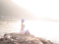 [COSPLAY] 橙喵 NO.002 蕾姆 比基尼花嫁