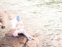 [COSPLAY] 橙喵 NO.002 蕾姆 比基尼花嫁