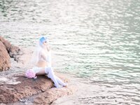[COSPLAY] 橙喵 NO.002 蕾姆 比基尼花嫁