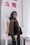 [COSPLAY] 柒柒要乖额 NO.004 天台学姐