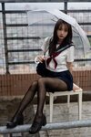 [COSPLAY] 柒柒要乖额 NO.004 天台学姐
