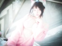 [BLUECAKE] Bambi (밤비) – Naughty Cats Pink & Mint RED