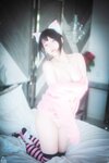 [BLUECAKE] Bambi (밤비) – Naughty Cats Pink & Mint RED