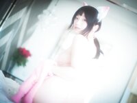 [BLUECAKE] Bambi (밤비) – Naughty Cats Pink & Mint RED