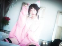 [BLUECAKE] Bambi (밤비) – Naughty Cats Pink & Mint RED