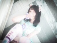 [BLUECAKE] Bambi (밤비) – Naughty Cats Pink & Mint RED