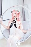 [COSPLAY] 九曲Jean – 粉发妹妹 [46P-256MB]