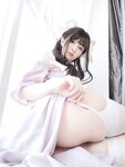[COSPLAY] 白银 白丝兔耳女仆 [162P]