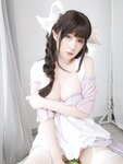[COSPLAY] 白银 白丝兔耳女仆 [162P]