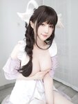 [COSPLAY] 白银 白丝兔耳女仆 [162P]