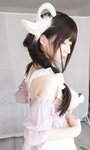 [COSPLAY] 白银 白丝兔耳女仆 [162P]