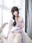 [COSPLAY] 白银 白丝兔耳女仆 [162P]