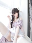 [COSPLAY] 白银 白丝兔耳女仆 [162P]