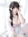 [COSPLAY] 白银 白丝兔耳女仆 [162P]