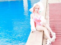 [COSPLAY] 九曲Jean – 黎塞留泳装 [25P-347MB]