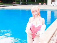 [COSPLAY] 九曲Jean – 黎塞留泳装 [25P-347MB]