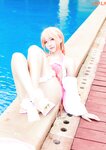 [COSPLAY] 九曲Jean – 黎塞留泳装 [25P-347MB]