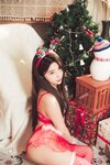 [COSPLAY] 蜜蜜子Kimmie 圣诞 [42P]