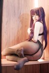 [Cosplay] Sally Dorasnow – Mona Swimsuit (Genshin Impact)