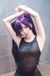 [Cosplay] Sally Dorasnow – Mona Swimsuit (Genshin Impact)
