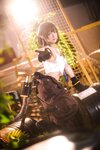 [COSPLAY] 阿包也是兔娘 - 06月舰长 明日方舟 森蚺 [33P-507MB]