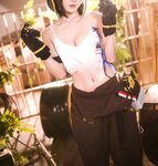 [COSPLAY] 阿包也是兔娘 - 06月舰长 明日方舟 森蚺 [33P-507MB]