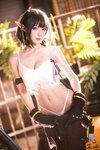 [COSPLAY] 阿包也是兔娘 - 06月舰长 明日方舟 森蚺 [33P-507MB]