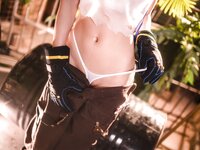 [COSPLAY] 阿包也是兔娘 - 06月舰长 明日方舟 森蚺 [33P-507MB]