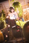 [COSPLAY] 阿包也是兔娘 - 06月舰长 明日方舟 森蚺 [33P-507MB]