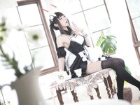 [COSPLAY] 阿包也是兔娘 - 01月舰长图包 能代女仆 [23P-402MB]
