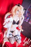 [Cosplay] Sally Dorasnow – Fischl Gothic Lingerie (Genshin Impact)